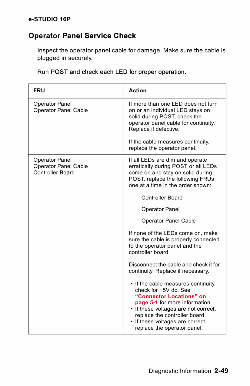 TOSHIBA e-STUDIO 16P Service Manual and Parts-4